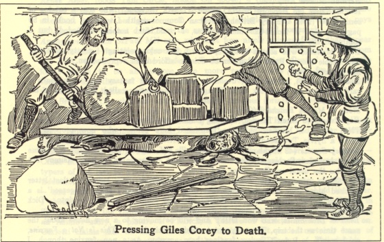 Giles Corey, 71, defended his