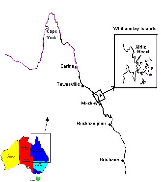 Airlie Beach location map