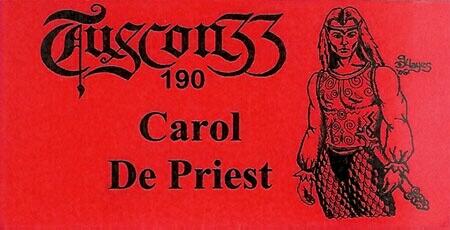 Gary Hayes, Carol De‡Priest