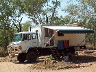 Campsite at Undara Lodge