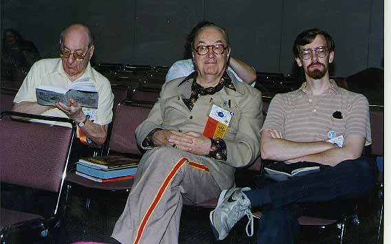 Julius Schwartz, Forrest J. Ackerman, A. C. Kyle, Dick Lynch